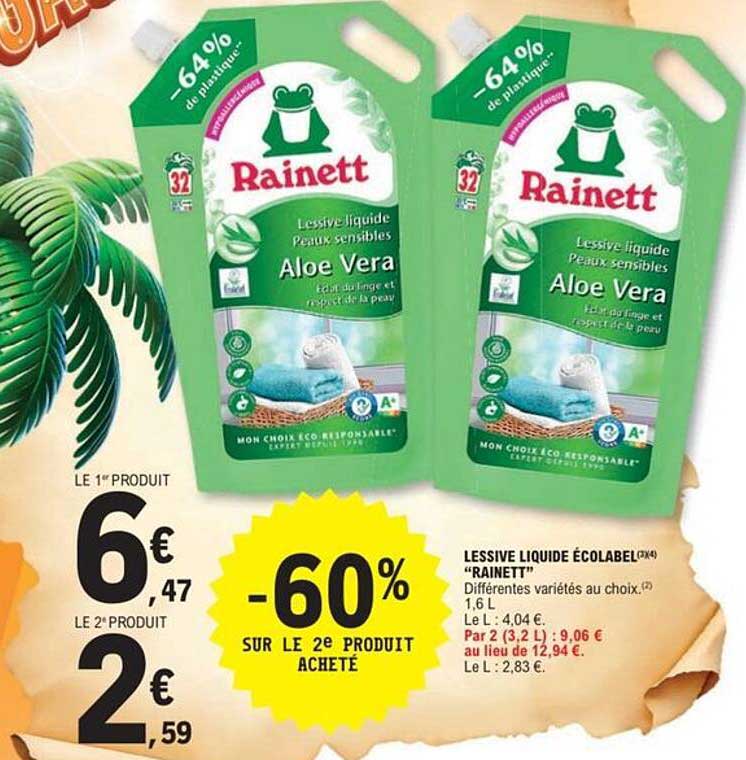 LESSIVE LIQUIDE ÉCOLABEL™ 'RAINETT'