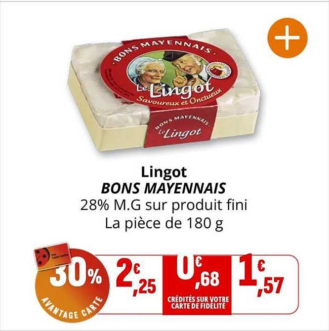 Lingot BONS MAYENNAIS