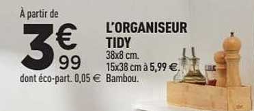 L'ORGANISEUR TIDY