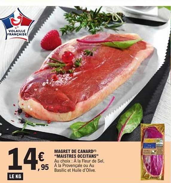 MAGRET DE CANARD“”MAISTRES OCCITANS”