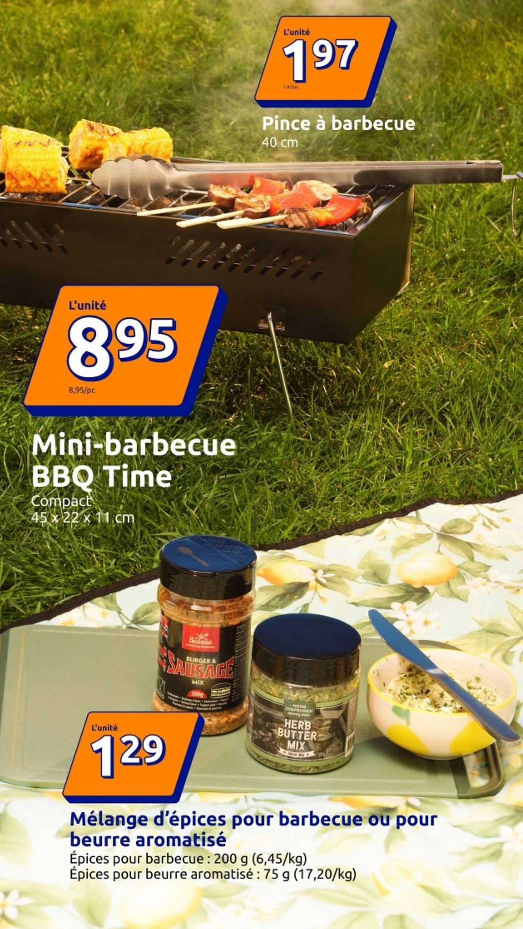 Mini-barbecue BBQ Time