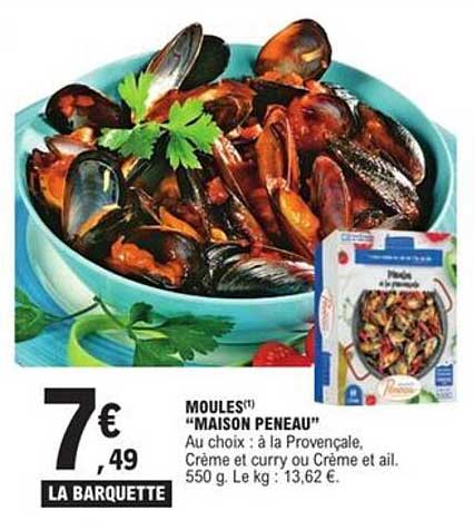 MOULES "MAISON PENEAU"