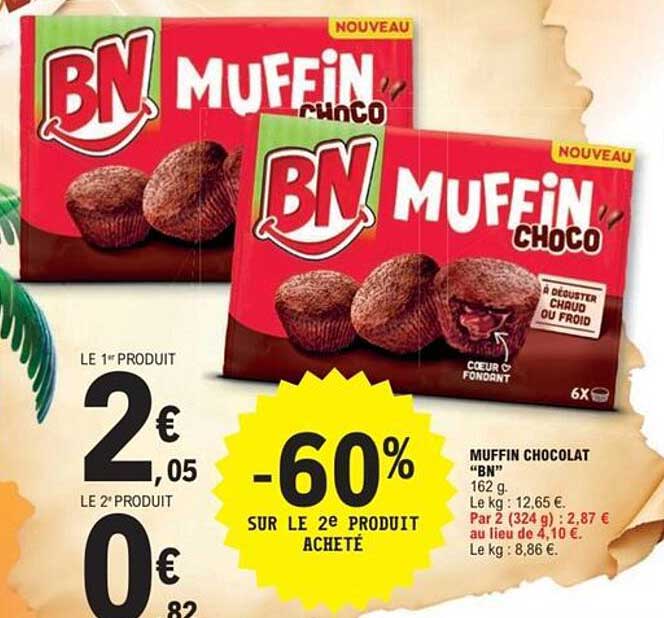 MUFFIN CHOCO 'BN' (162 g)