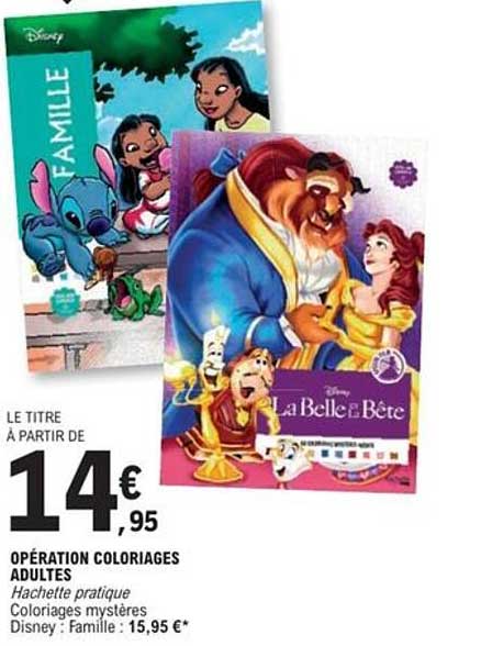OPÉRATION COLORIAGES ADULTES