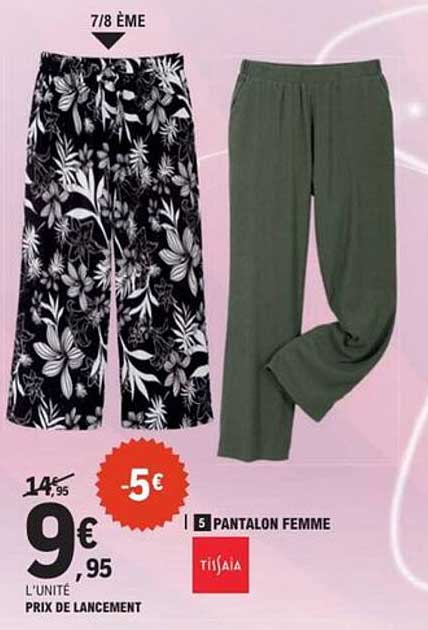 Pantalon Femme Tissaïa - 7/8ème