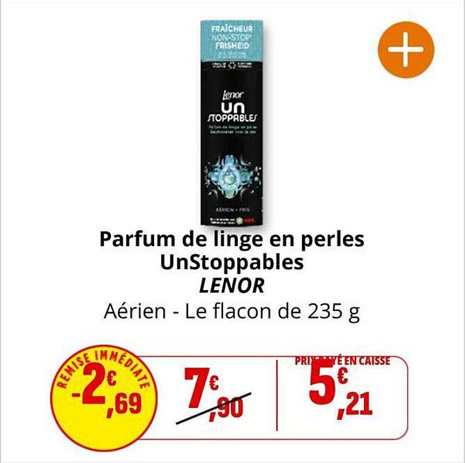 Parfum de linge en perles UnStoppables LENOR