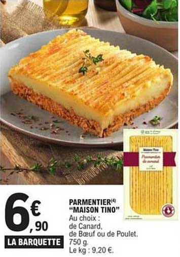 PARMENTIER 'MAISON TINO'