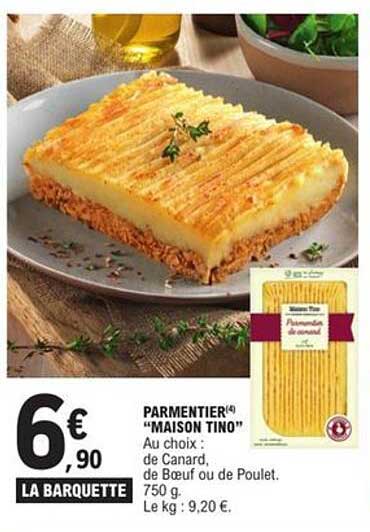 PARMENTIER "MAISON TINO"