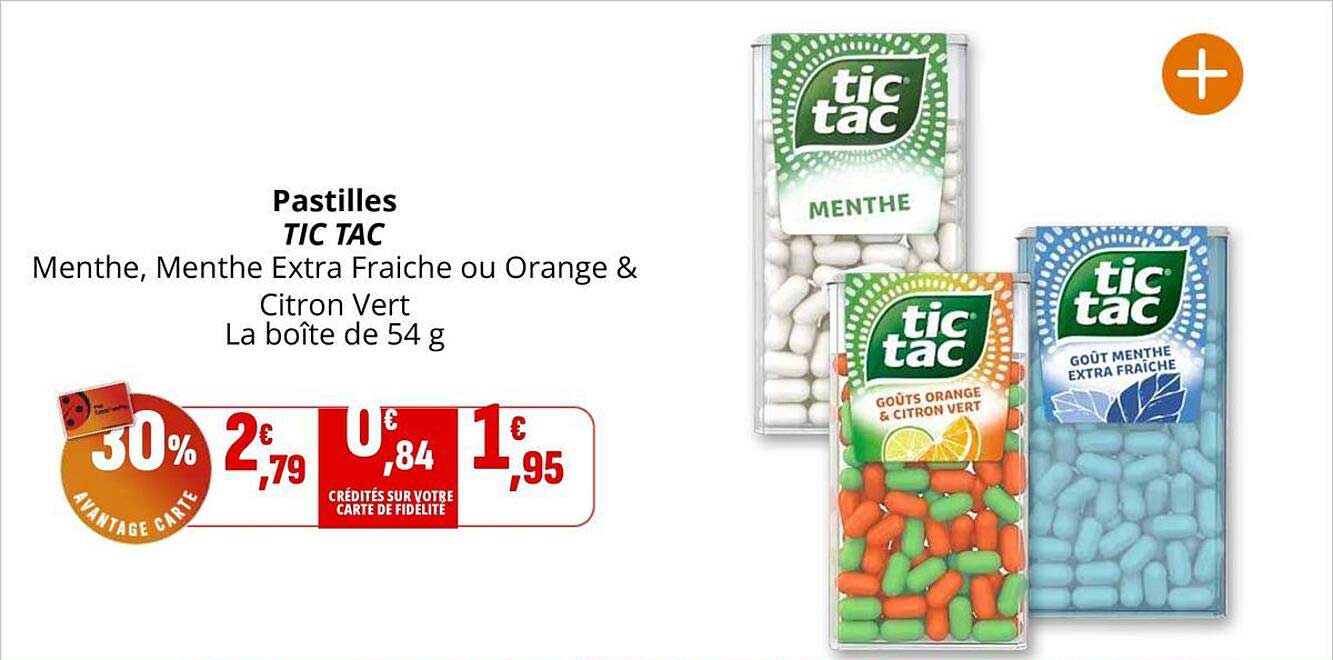 Pastilles TIC TAC