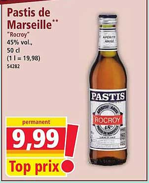 Pastis de Marseille** "Rocroy"