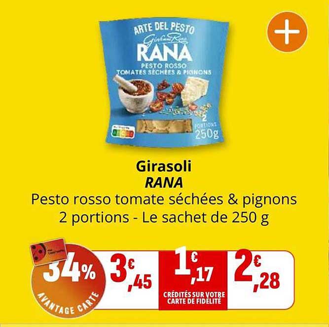Pesto rosso tomate séchées & pignons