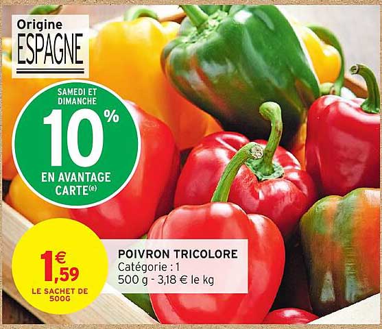 POIVRON TRICOLORE