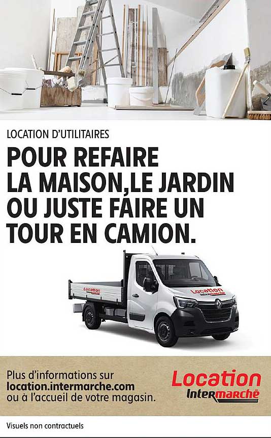 Pour refaire la maison, le jardin ou juste faire un tour en camion.