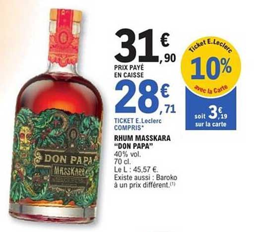 RHUM MASSKARA “DON PAPA”