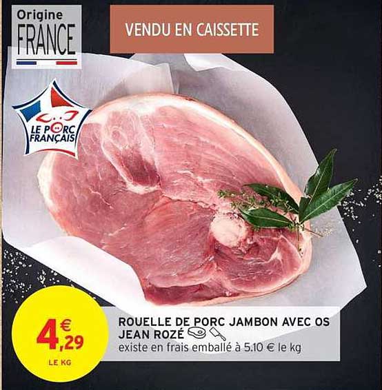 ROUELLE DE PORC JAMBON AVEC OS JEAN ROZÉ