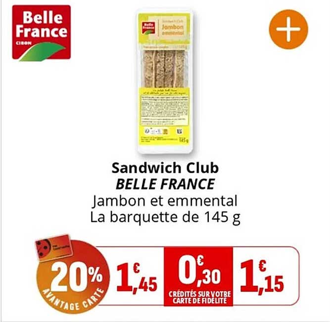 Sandwich Club BELLE FRANCE