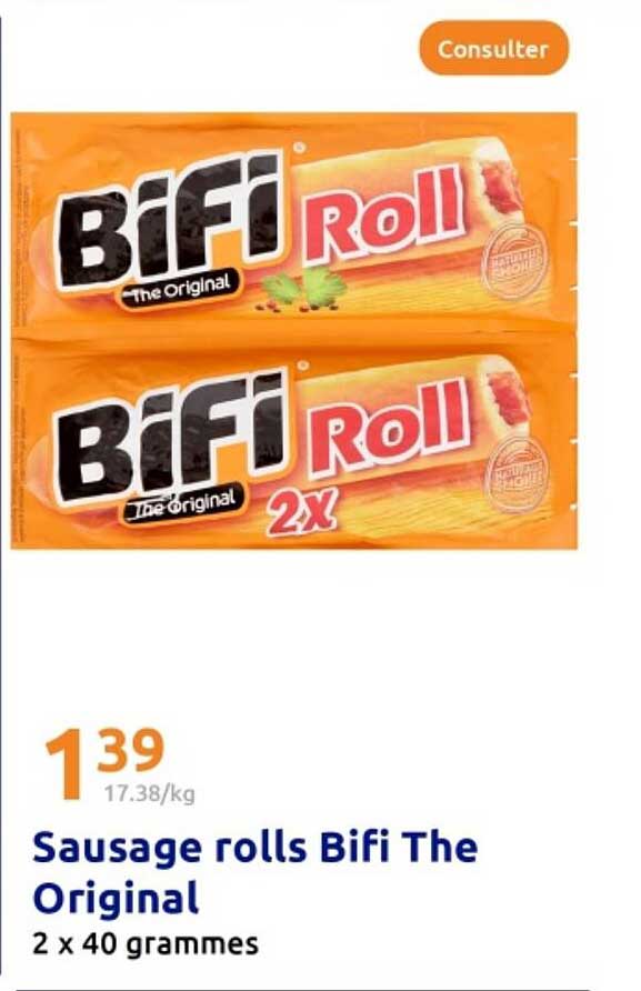 Sausage rolls Bifi The Original