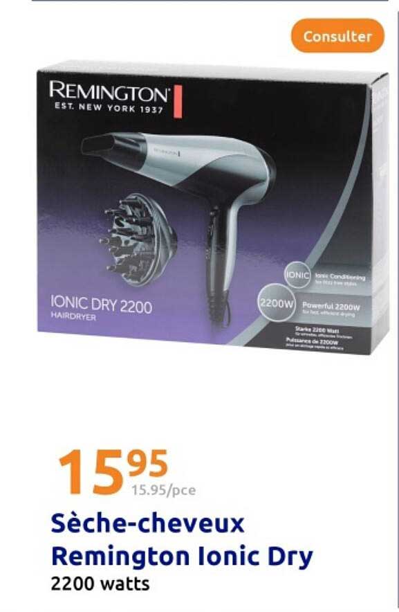 Sèche-cheveux Remington Ionic Dry 2200 watts