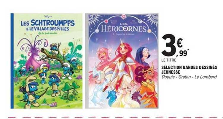 SÉLECTION BANDES DESSINÉES JEUNESSE