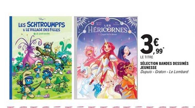 SÉLECTION BANDES DESSINÉES JEUNESSE