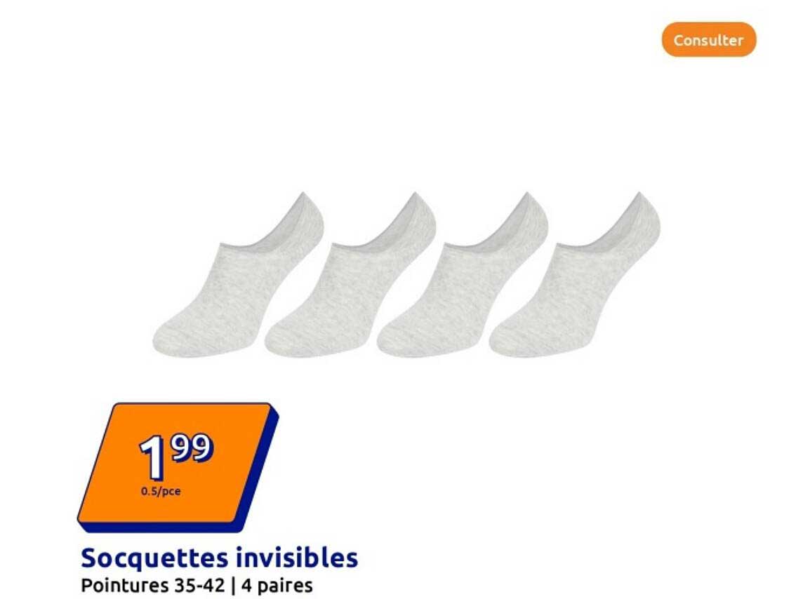 Socquettes invisibles