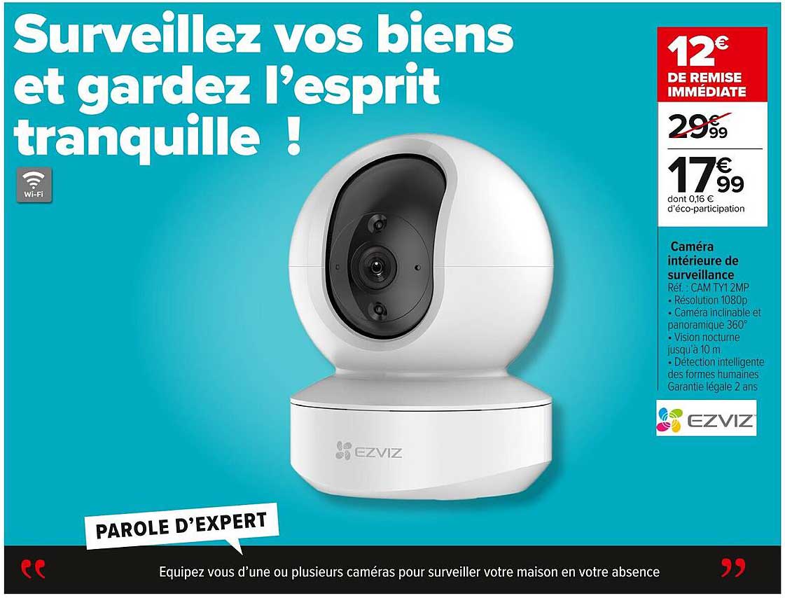 Surveillez vos biens et gardez l’esprit tranquille !