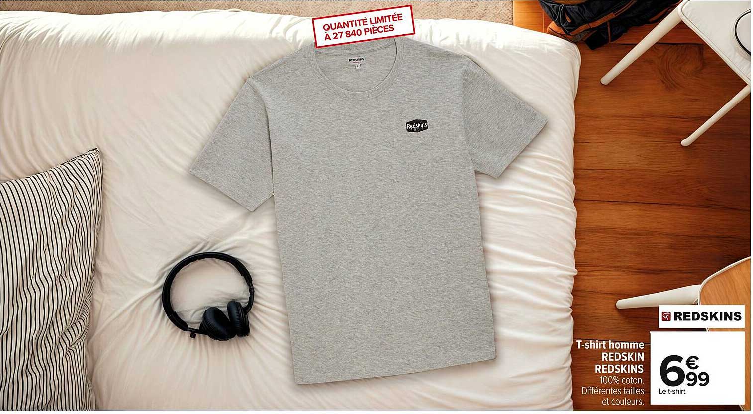 T-shirt homme REDSKIN REDSKINS