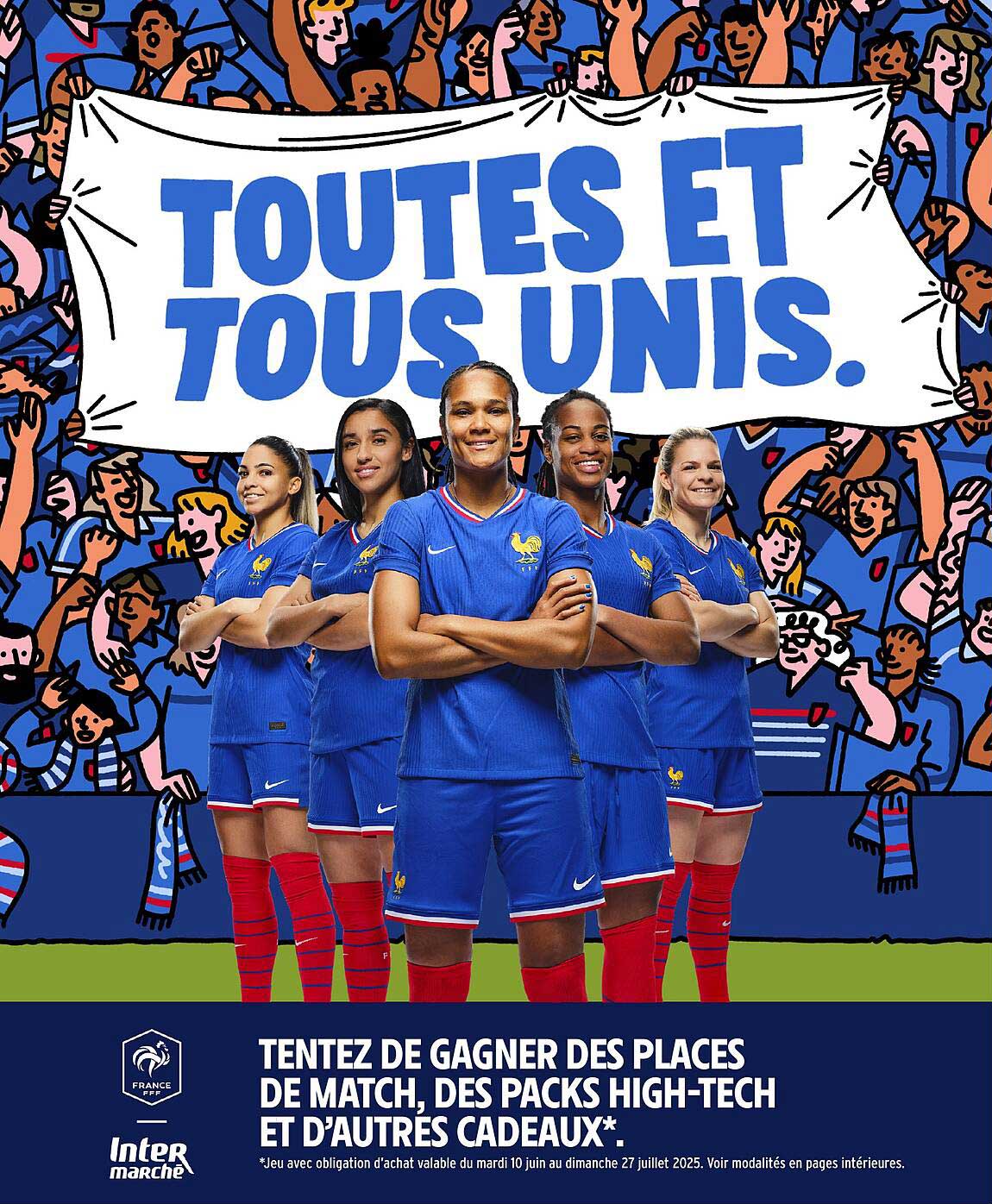TENTEZ DE GAGNER DES PLACES DE MATCH, DES PACKS HIGH-TECH ET D'AUTRES CADEAUX*.