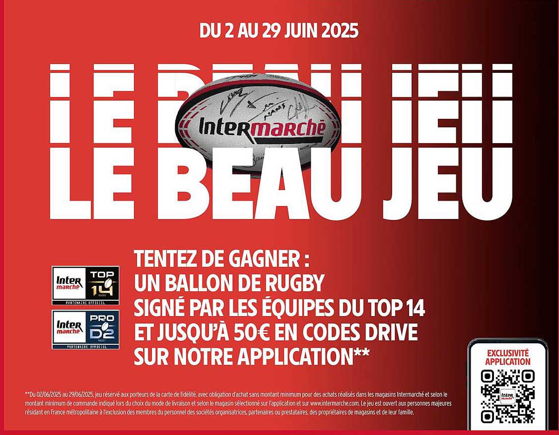 TENTEZ DE GAGNER : UN BALLON DE RUGBY SIGNÉ PAR LES ÉQUIPES DU TOP 14