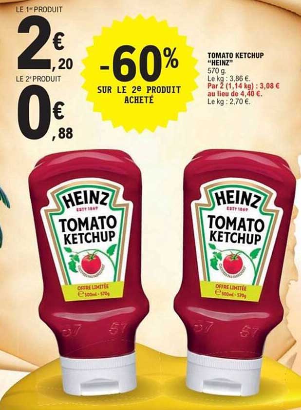 TOMATO KETCHUP “HEINZ” 570 g