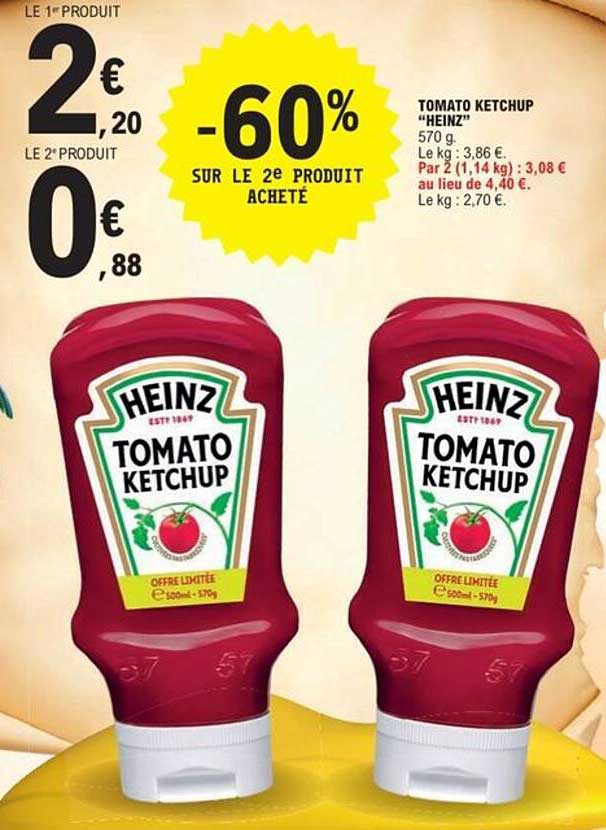 TOMATO KETCHUP "HEINZ"
