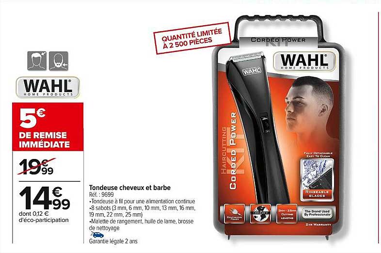 Tondeuse cheveux et barbe