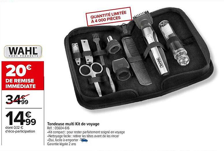 Tondeuse multi Kit de voyage