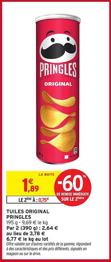TUILES ORIGINAL PRINGLES