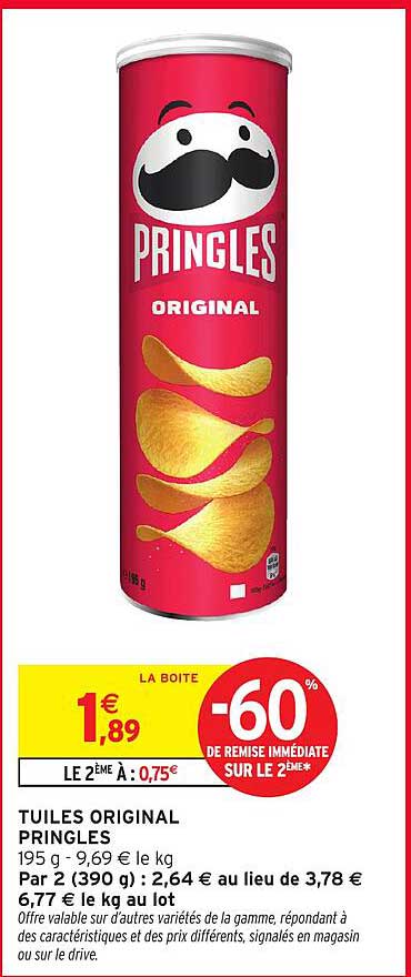 TUILES ORIGINAL PRINGLES