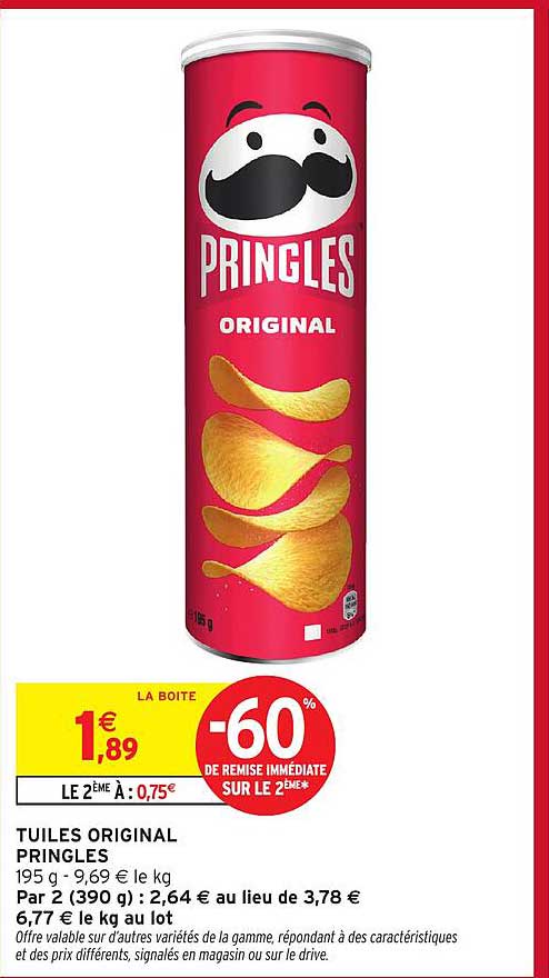 TUILLES ORIGINAL PRINGLES