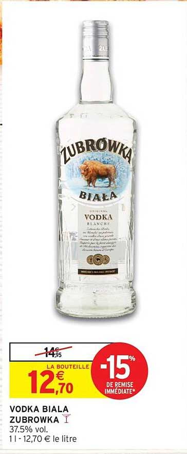 VODKA BIALA ZUBROWKA