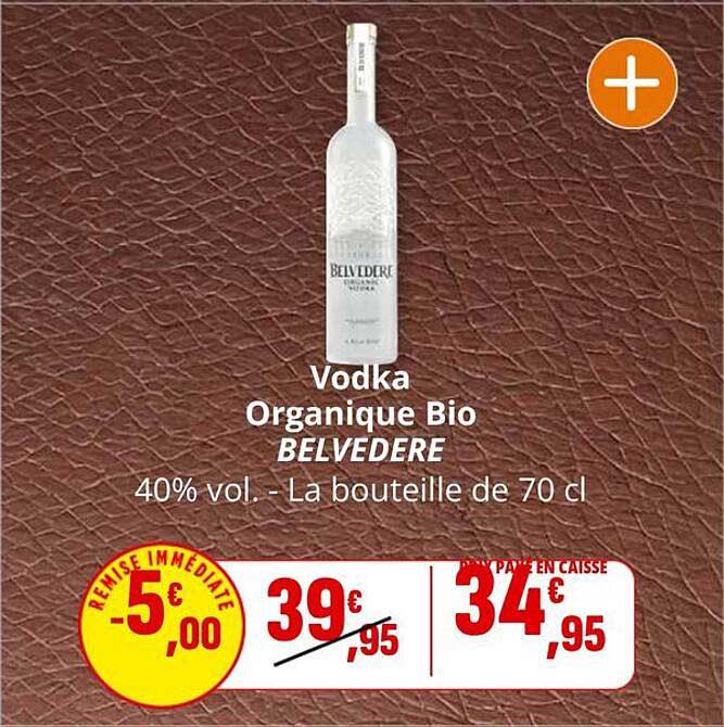 Vodka Organique Bio BELVEDERE