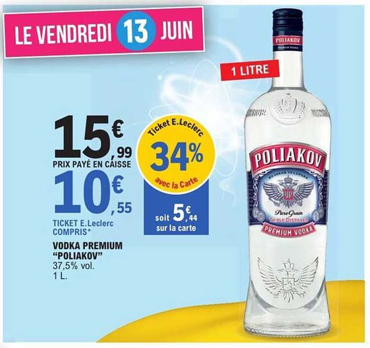 VODKA PREMIUM "POLIAKOV"