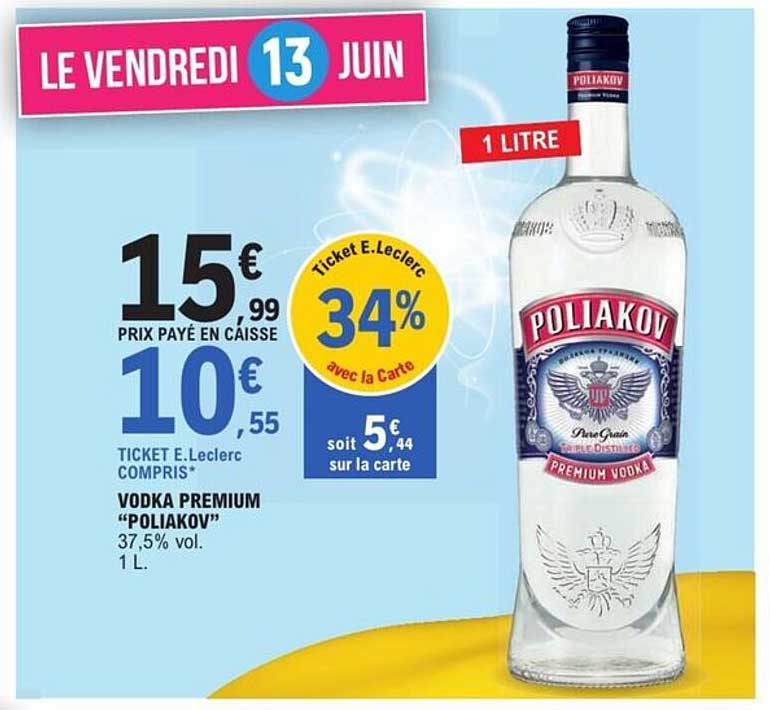 Vodka Premium "POLIAKOV"