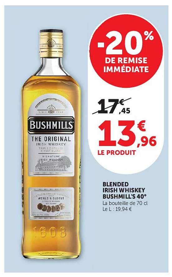 -20% DE REMISE IMMÉDIATE
