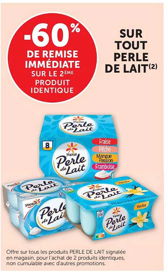 -60% DE REMISE IMMÉDIATE SUR LE 2ÈME PRODUIT IDENTIQUE