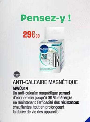 ANTI-CALCAIRE MAGNÉTIQUE MTWC014