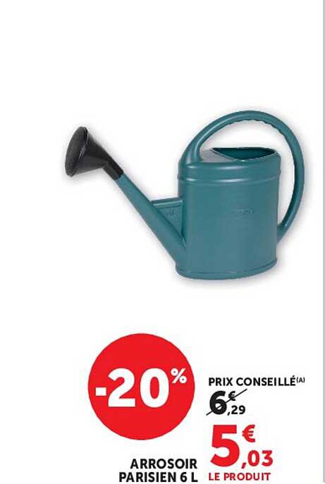 ARROSOIR PARISIEN 6 L