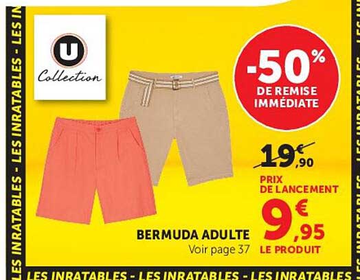 BERMUDA ADULTE