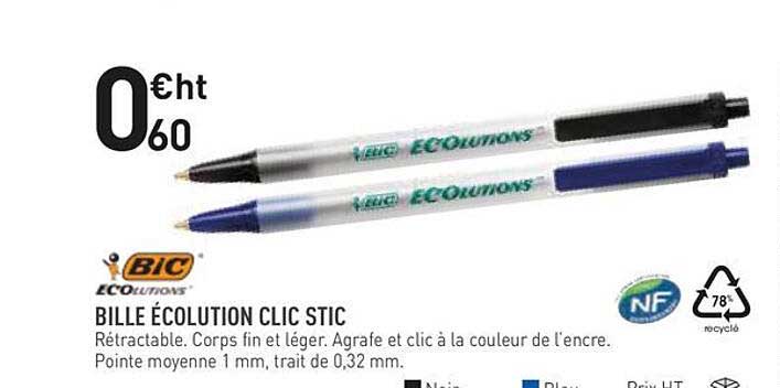 BILLE ÉCOLUTION CLIC STIC