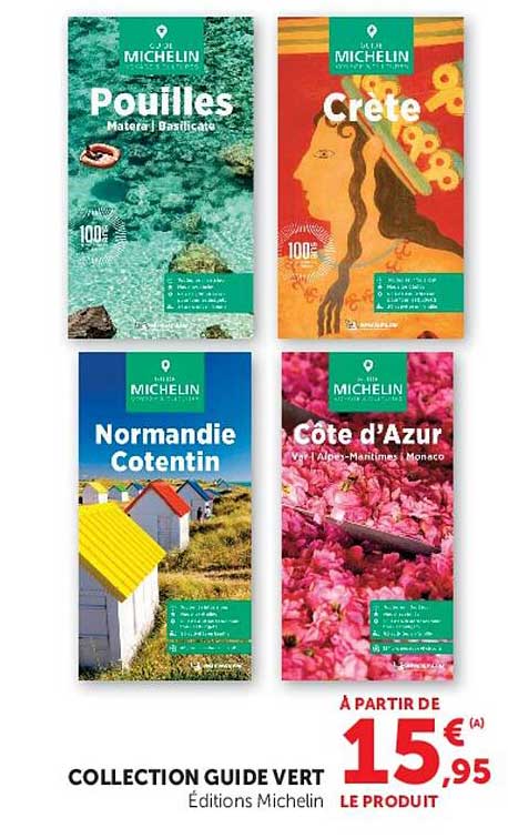 COLLECTION GUIDE VERT Éditions Michelin