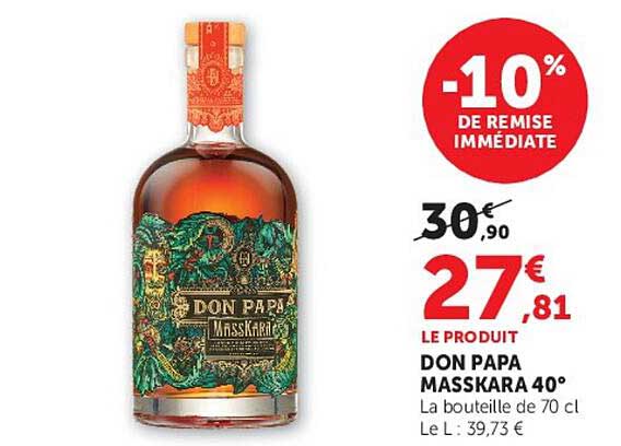 DON PAPA MASSKARA 40°