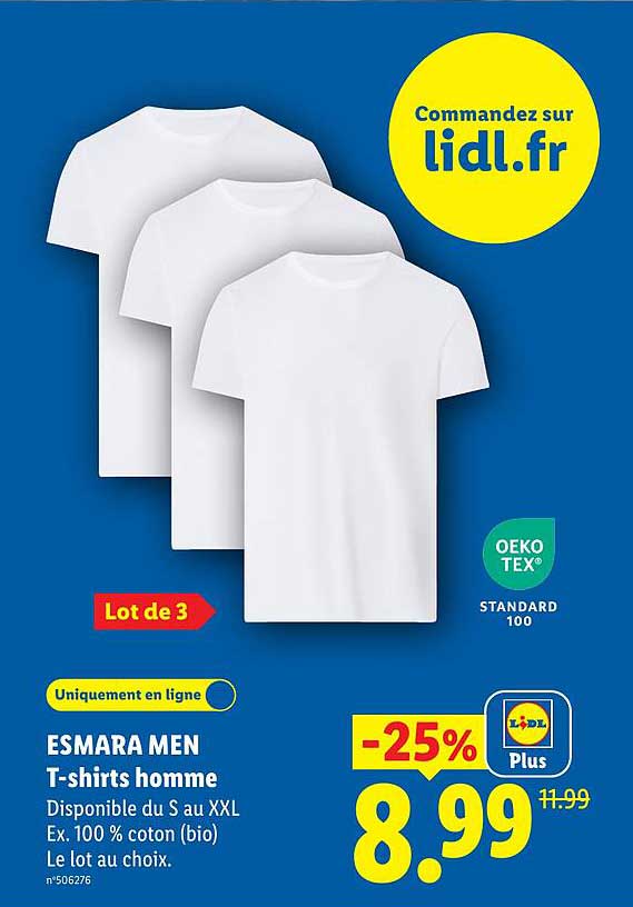 ESMARA MEN T-shirts homme