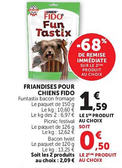 FRIANDISES POUR CHIENS FIDO